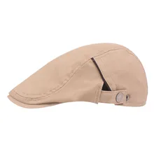 Унисекс, одноцветная хлопковая кепка, гольф, для вождения, летняя, солнцезащитная, плоская, кепки-береты, унисекс, остроконечная Кепка, регулируемые шапки,#2