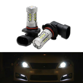 

9005 HB3 80W LED Bulbs Daytime Running Lights For Lexus LS600 2008-2012 For Lexus RX350 2010-2012