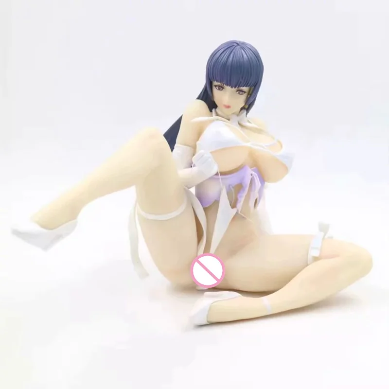 

Anime Q-six Lechery Rei Homare Art Works Kuon Kanokogi Soft Breast Sexy Girl PVC Action Figure Collectible Model toy 18cm
