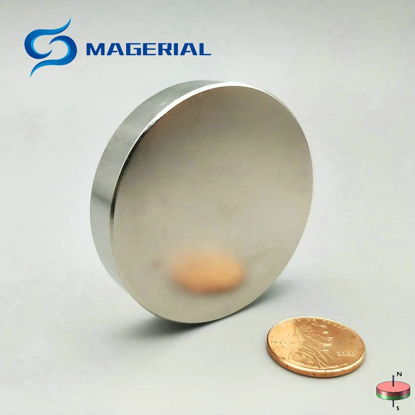 

Grade N42 NdFeB Magnet Disc Diameter 50x10 mm 1.97" Super Strong Magnet Neodymium Permanent Rare Earth Magnets NiCuNi