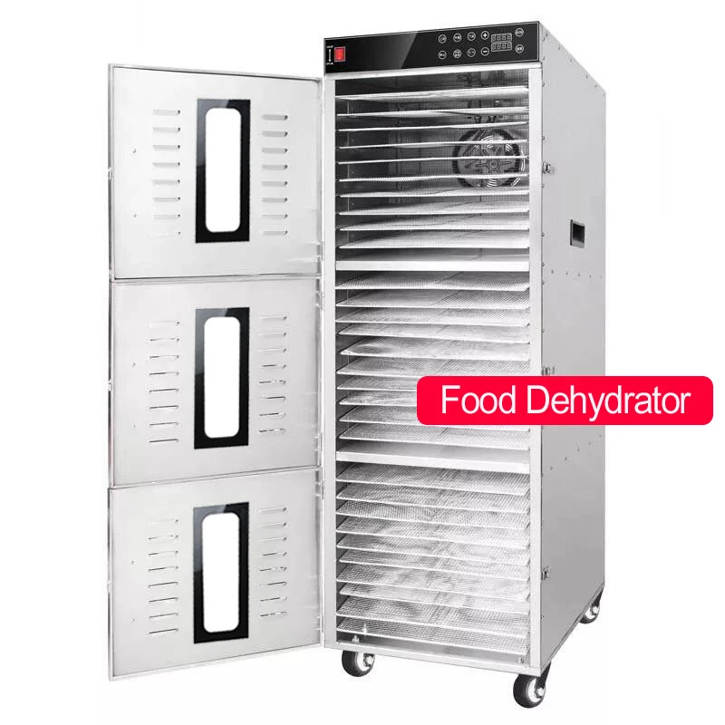 food dehydrator fruit dryer machine vegetable meat snacks dehydration dryer trays stainless steel commercial 30 layer 110V/220V