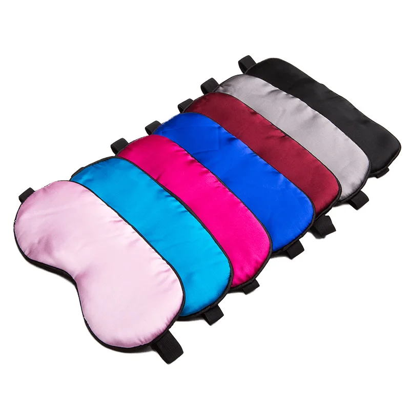 

Mulberry Silk Double-Sided Silk Eye Mask Shade Protection Eye Patch Adjustable Sleep Travel Lunch Break Eye Patch