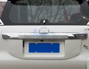 

For Toyota Land Cruiser Prado FJ150 2014 2015 2016 2017 2018 Chrome Rear Trunk Streamer Trim Car styling Prado Accessories
