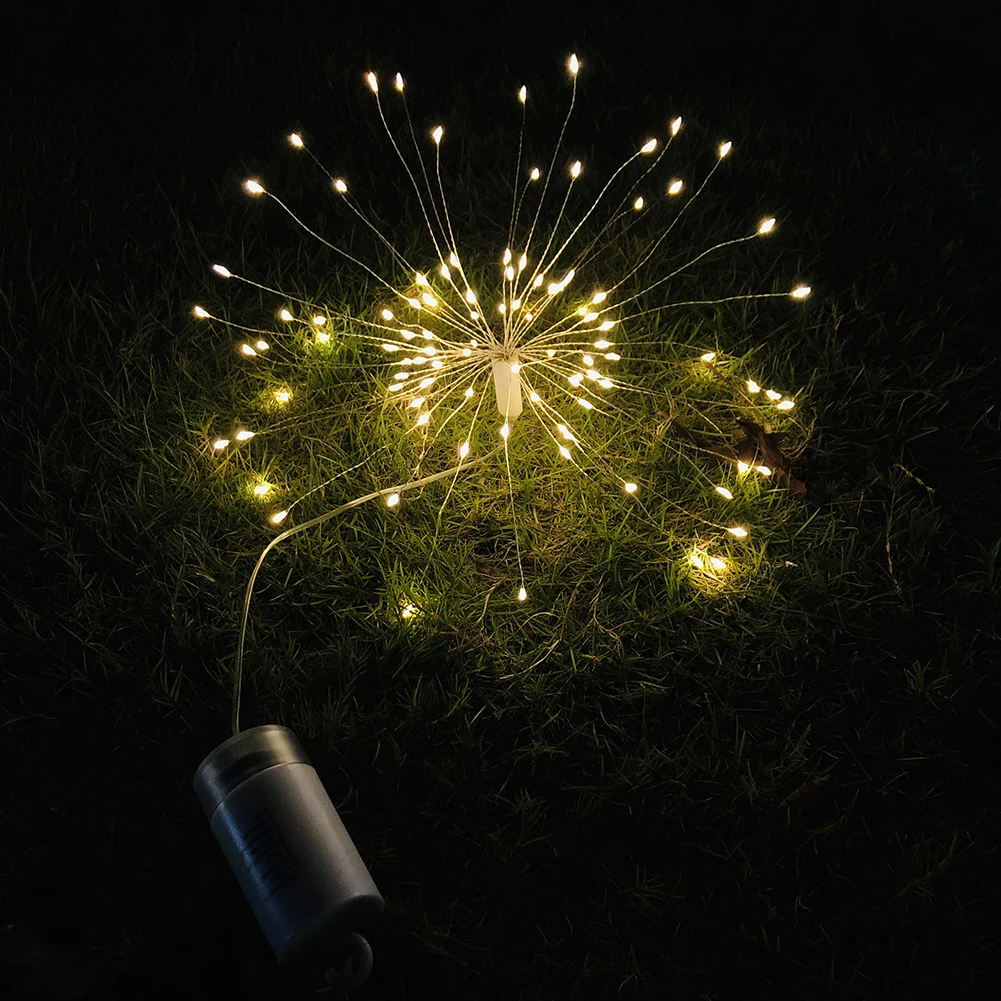 Пульт дистанционного управления Fireworkss 8 функций светодиодный Сказочный светящаяся гирлянда широко используется для свадебных банкетов на день рождения свадьбы