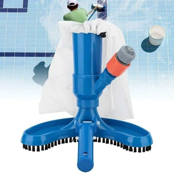 

Durable Convenient Vacuum Brush Hose Connector Cleaning Set Swimming Pool SPA Underwater Cleaner Easy Install _WK