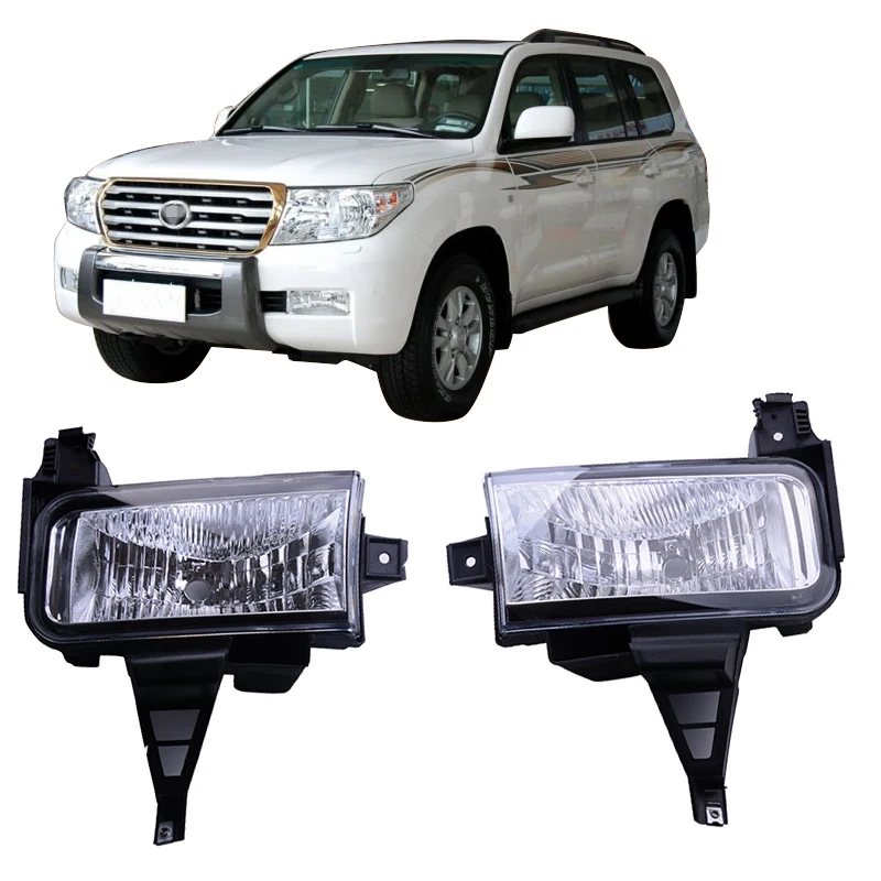 CAPQX 2 шт. для LAND CRUISER UZJ200 URJ202 2008 2009 2010 2011 2012 передний бампер фар дальнего света