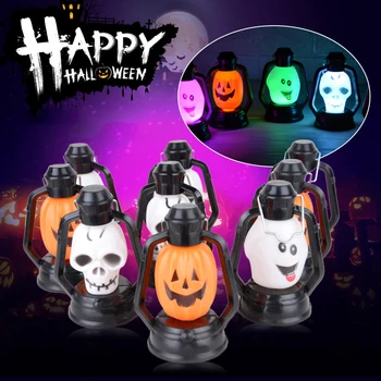 

Halloween LED Pumpkin Light Bar Mall Portable Light Small Table Lamp Skull Lamp Night Light Home Outdoor Decoration Lantern Prop