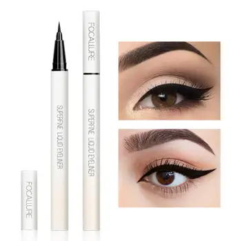 

FOCALLURE Black Liquid Eyeliner Pencil 24 Hours Waterproof Soft Eye Makeup Easy To Use Eyeliner Eye Cosmetic Makeup Tool
