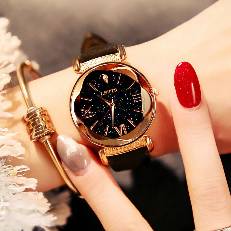

Lady 's Watch Star Diamond Quartz