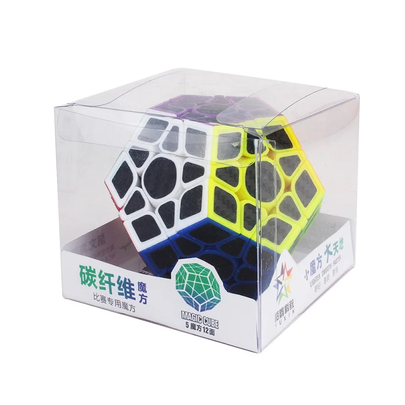 YuXin Neo Megaminxeds, волшебные кубики, углеродное волокно, скоростная профессиональная 12 сторонняя головоломка, Cubo Magico, развивающие игрушки для детей, подарок