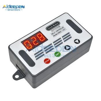 

DDC-431 DC 6-30V LED Digital Display Time Relay Module Time Delay Controller Timer 5V Micro USB Time Delay Relay 9V 12V 24V