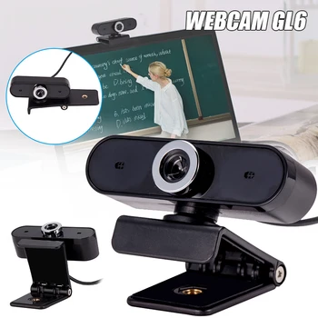 

Digital External Webcam Camera Built-in Microphone Cameras Noise Reduction 360degree Rotation New Arrival