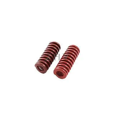 

2Pcs Med Load Red Spiral Stamping Compression Die Spring 10x25mm