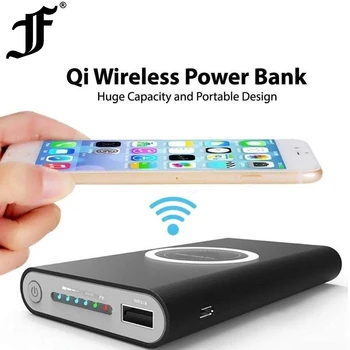 

Hot 20000mAh Wireless Power Bank For iPhone XS Max XR X Samsung S9 S8 Powerbank 20000 mAh Qi Wireless Charger Charging Powerbank