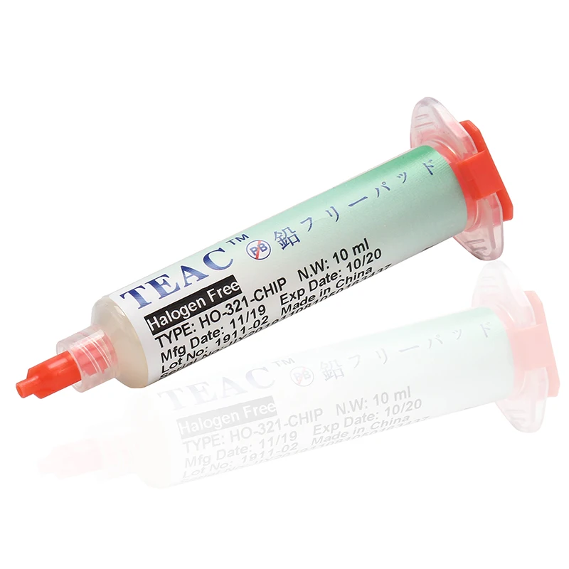 TEAC HO-321-CHIP solder paste low smoke needle tube soldering paste flux soldering paste Welding flux mechanic soldering paste