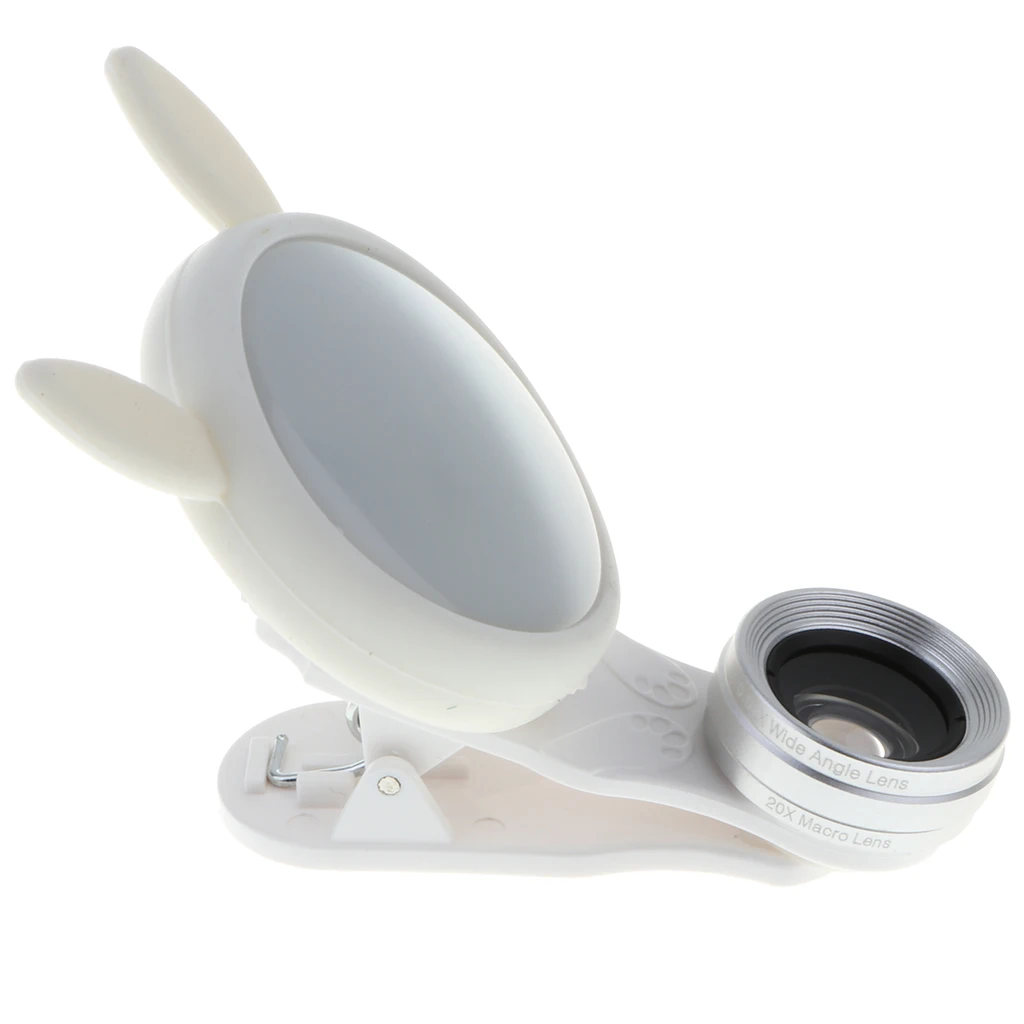 6 Mode 24 pcs LED Light Lamp Selfie Fill Light Suitable for Most Cell Phones