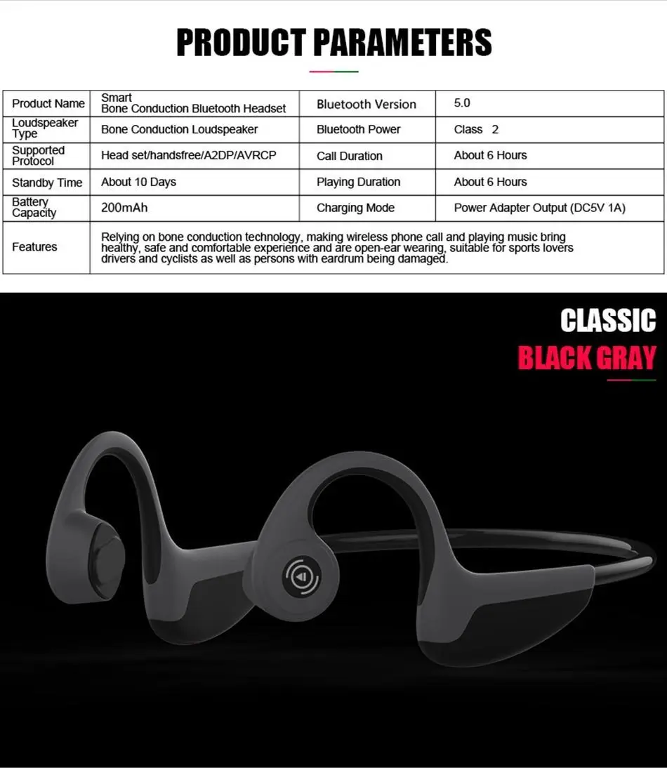 Z8bone проводимость Bluetooth гарнитура беспроводная Спортивная Bluetooth 5,0 стерео для Apple просо samsung мобильный телефон ноутбук микрофон