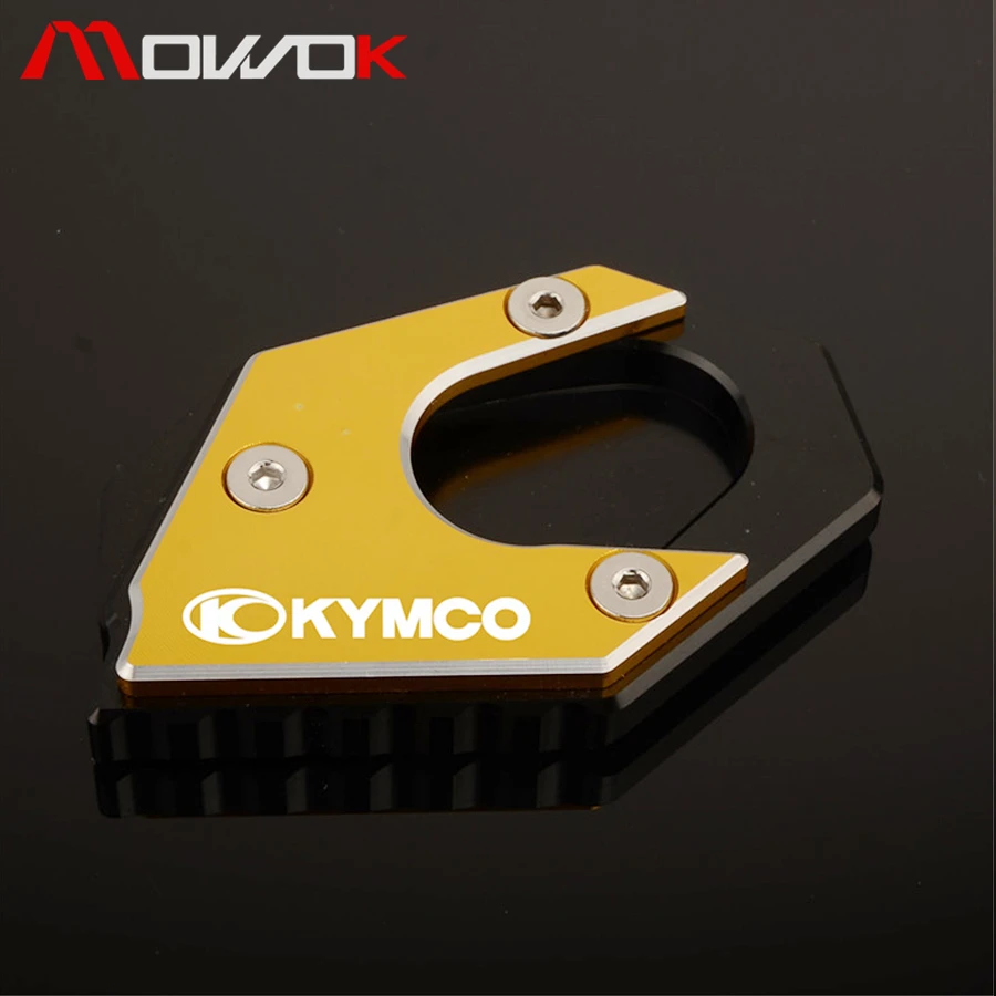 Новый CNC подножка боковая подставка удлинитель опорная пластина красный для KYMCO