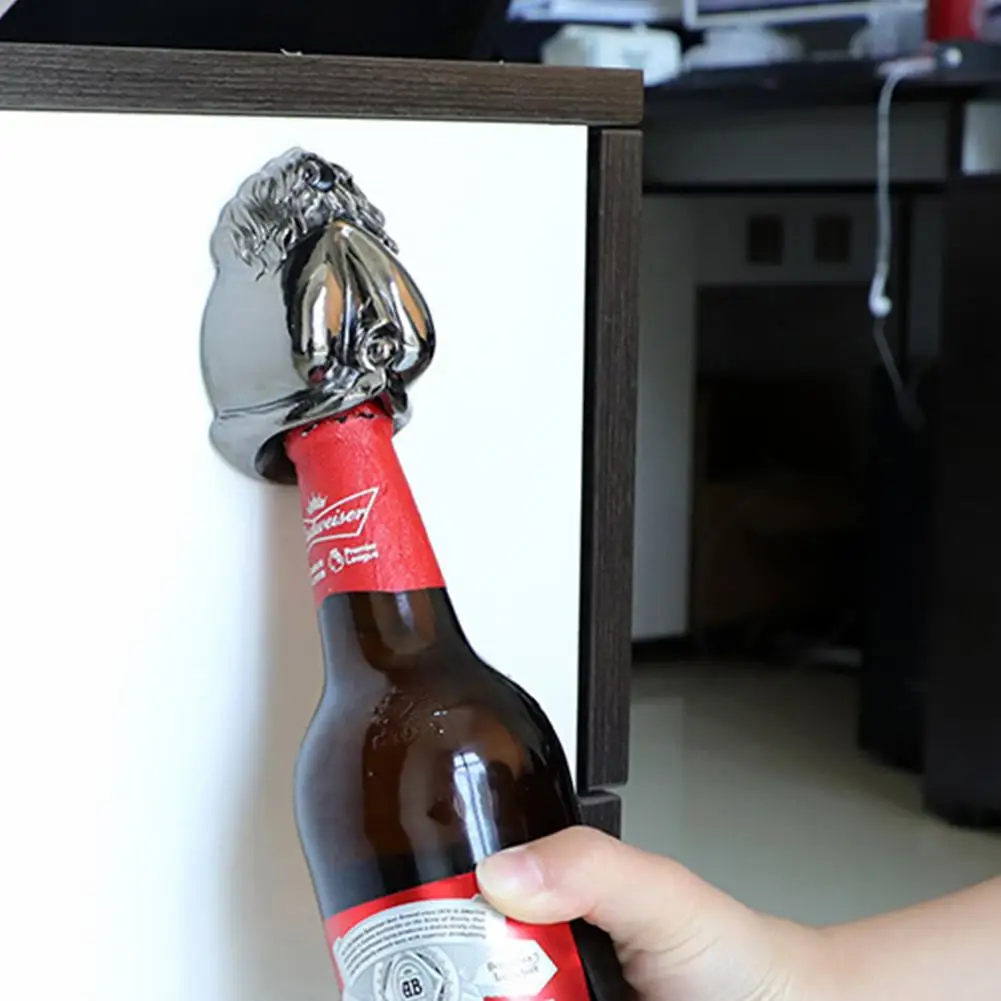BEER BOTTLE OPENER Quirky beer bottle or soda bottle opener wall