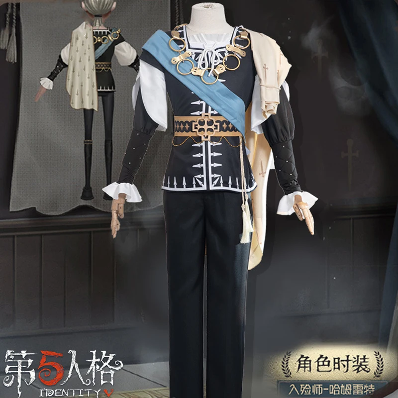 Game Identity V Cosplay Costume Exorcist Embalmer Aesop Carl Hamlet Cosplay Halloween For Men Clothing Full Set Game Costumes Aliexpress