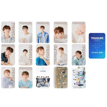 

15PCS/Set KPOP TREASUR Photocard Double Side HD Album Photo Card Lomo Cards For Fans Collective Gifts