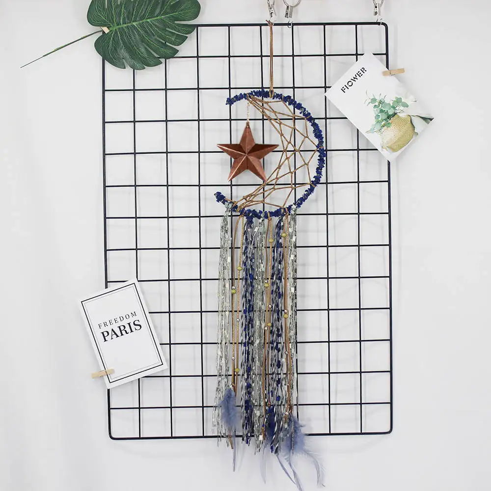 large white black dream catcher room decoration eye star dreamcatcher wedding decoration gift for women