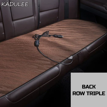 

KADULEE 12V Heated car seat cover for Dodge Journey Caliber Avenger Charger Dart RAM Challenger Winter Pad Cushions car style