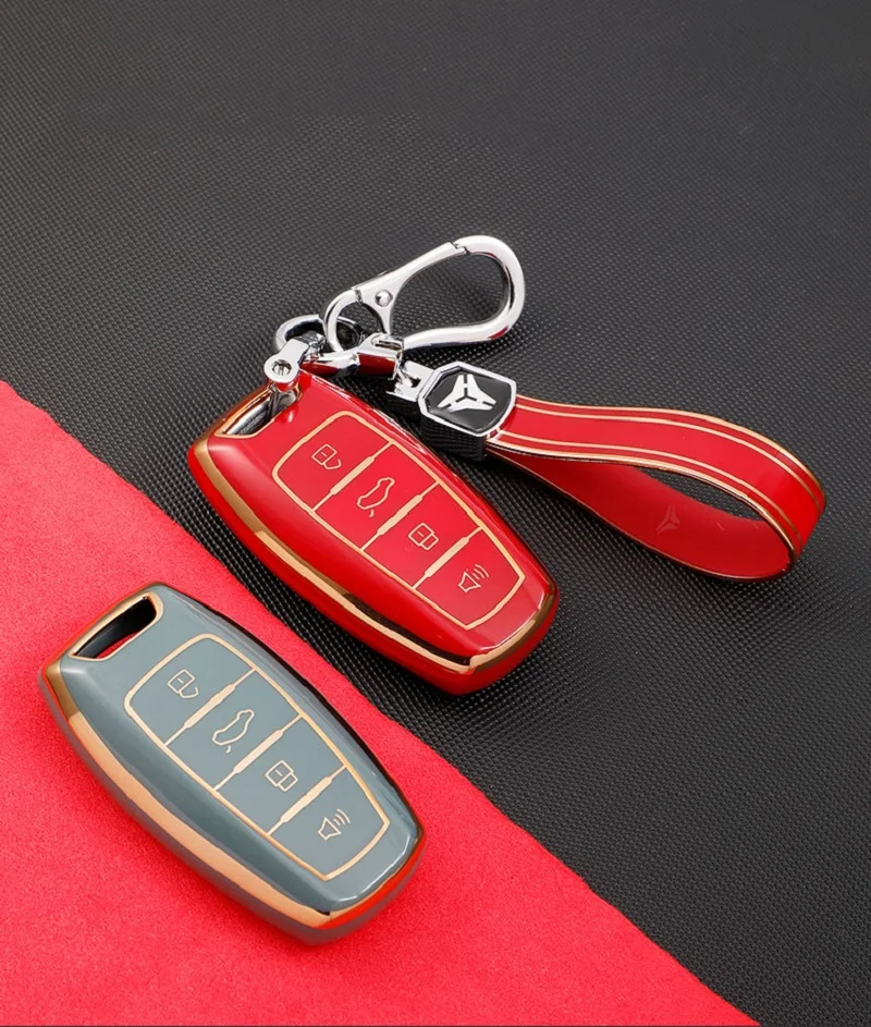 Nuova copertura della cassa chiave dell'automobile di TPU per la grande muraglia Haval/Hover H6 H7 H4 H9 F5 F7 H2S supporto Shell Fob accessori Auto Smart Protect - H036c502af5394730b25b38c8d3839e47e