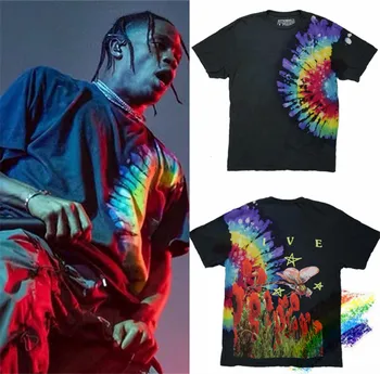 

Travis Scott Merch Europe Tour Astroworld Tee Men Women Best-Quality T shirts Travis Scott Merch Europe TourTie Dye t-shirts