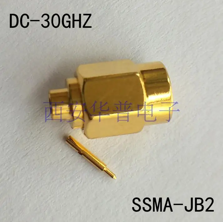 

SSMA-JB2 RF Connector 50 Ohm SSMA Male RF Coaxial Connector 0-30G Cable Connector