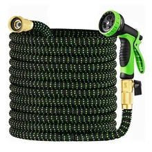 

15 Meters 50Ft High Pressure Telescopic Hose For Car Washing Garden Hose Hose Natural Rubber Telescopic Hose