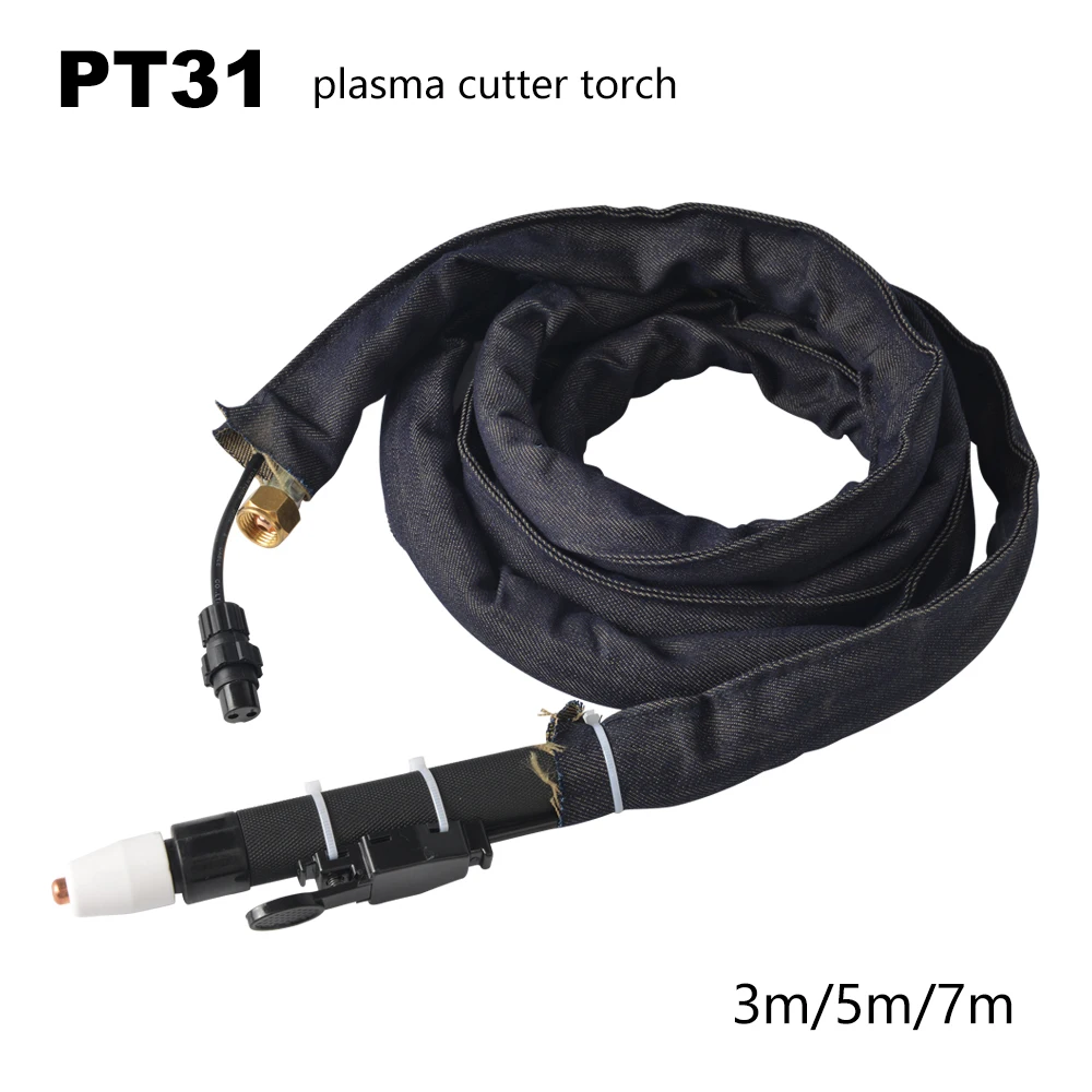 Air Plasma Cutter Cutting Torch Gun 5M Completed PT31 LG-40 Fit CUT50D CUT50 