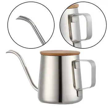 Stainless Steel Long Spout Coffee Pot