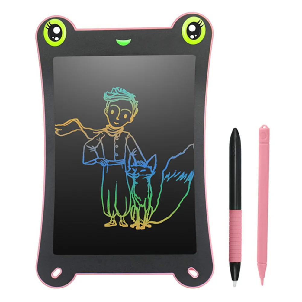 Игрушки для рисования 4,4/8,5/9,5/12 дюймов ЖК-доска для письма и письма, ультра-тонкие планшеты, портативные, для детей, умные, для раннего образования - Цвет: 8.5 inch LCD pink