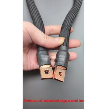 

100 Flat Audiophile Spot Welding Line Super Soft 100 Flat Line DIY Custom Spot Welding Machine Line Set