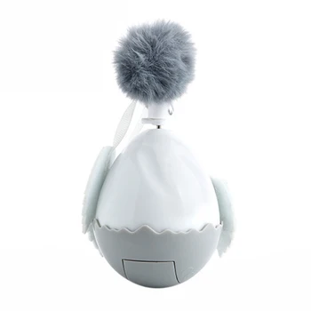 

Interactive Electric Tumbler Cat Toy with Head 360 Degrees Irregular Rotating Cat Teaser Puzzle Toy