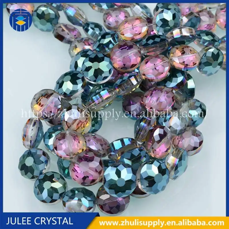 Прямая продажа с завода бусины 14 мм оптовая матовые хрустальные для изготовления