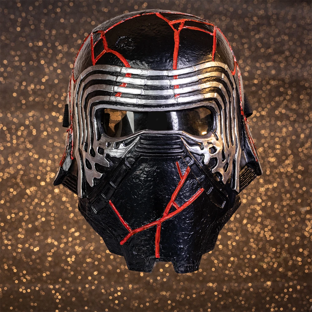 Coslive, Звездные войны, Kylo Ren, светодиодный, маска, смола, косплей, костюм, шлем, Рождество, Клубные, вечерние, реквизит, осветительная маска