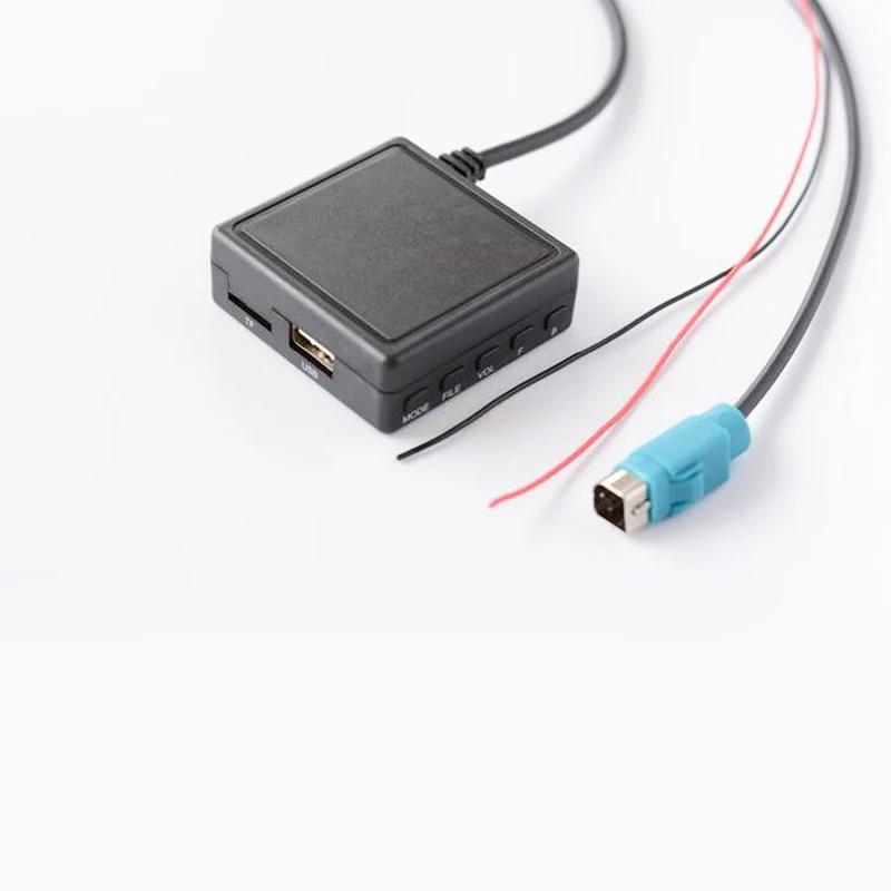 Biurlink Car Stereo AUX USB Flash Drive TF Audio Adapter Phone Call