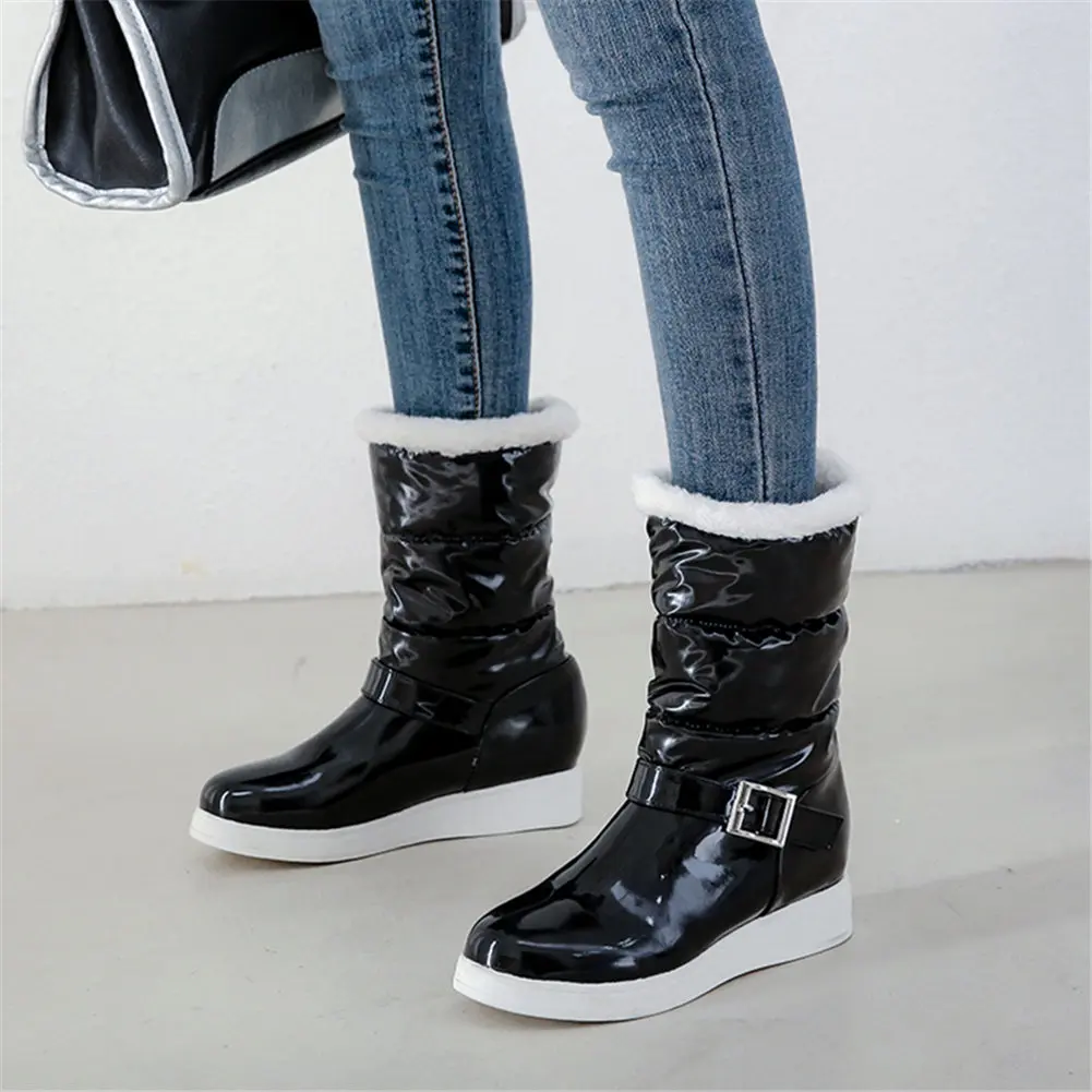 

SARAIRIS Brand 2019 Dropship Shoes Women Snow Boots Female Platform Fur Warm Plush Russia Winter Boots Female Shoes Woman