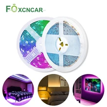 Водонепроницаемая светодиодная лента 2835SMD DC12V гибкий светодиодный светильник лента для кухни лампа для HDTV настольного экрана подсветка смещенный светильник ing