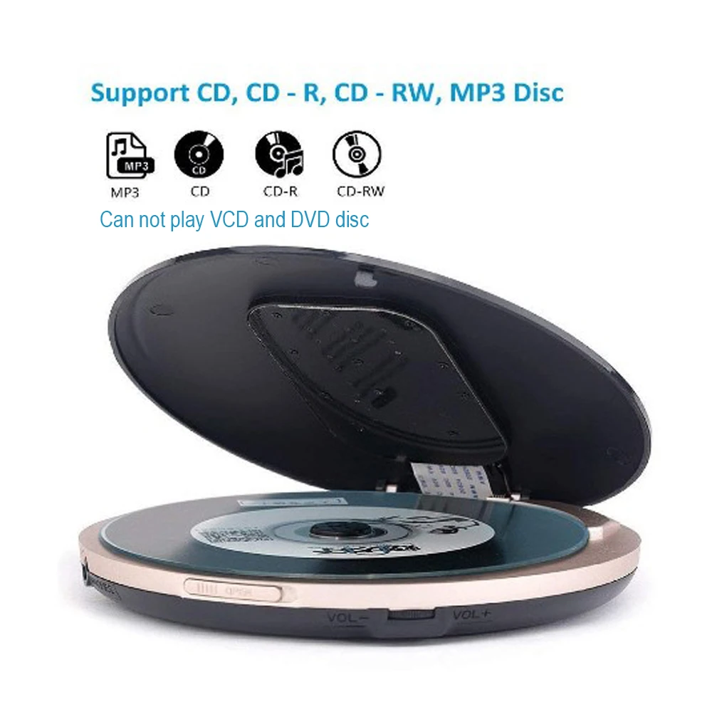 HOTT 711T Portable Bluetooth CD Player Personal