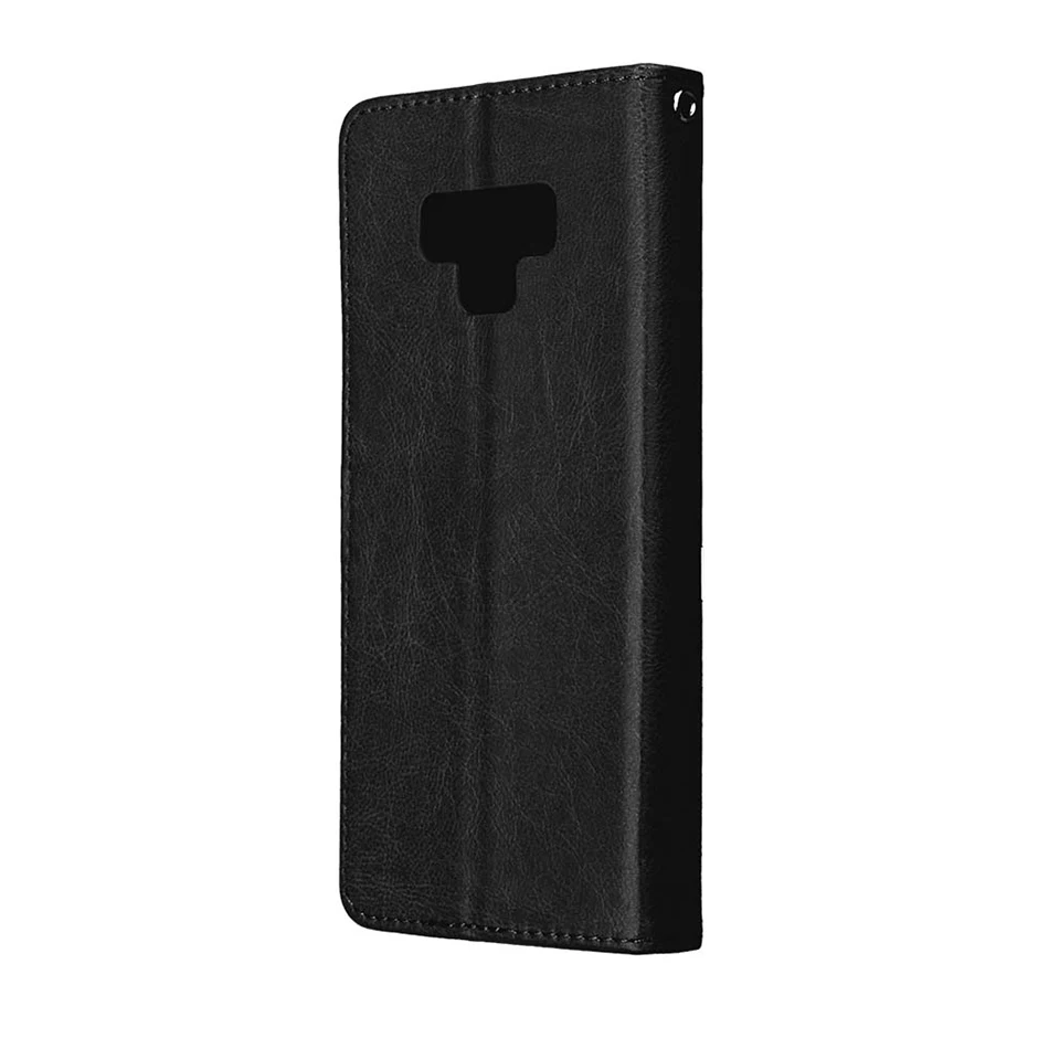 Кожаный чехол кошелек для Samsung Galaxy Note 10 Pro 9 8 5 4 3 III Note4 Note5 Note8 Note9 с магнитным