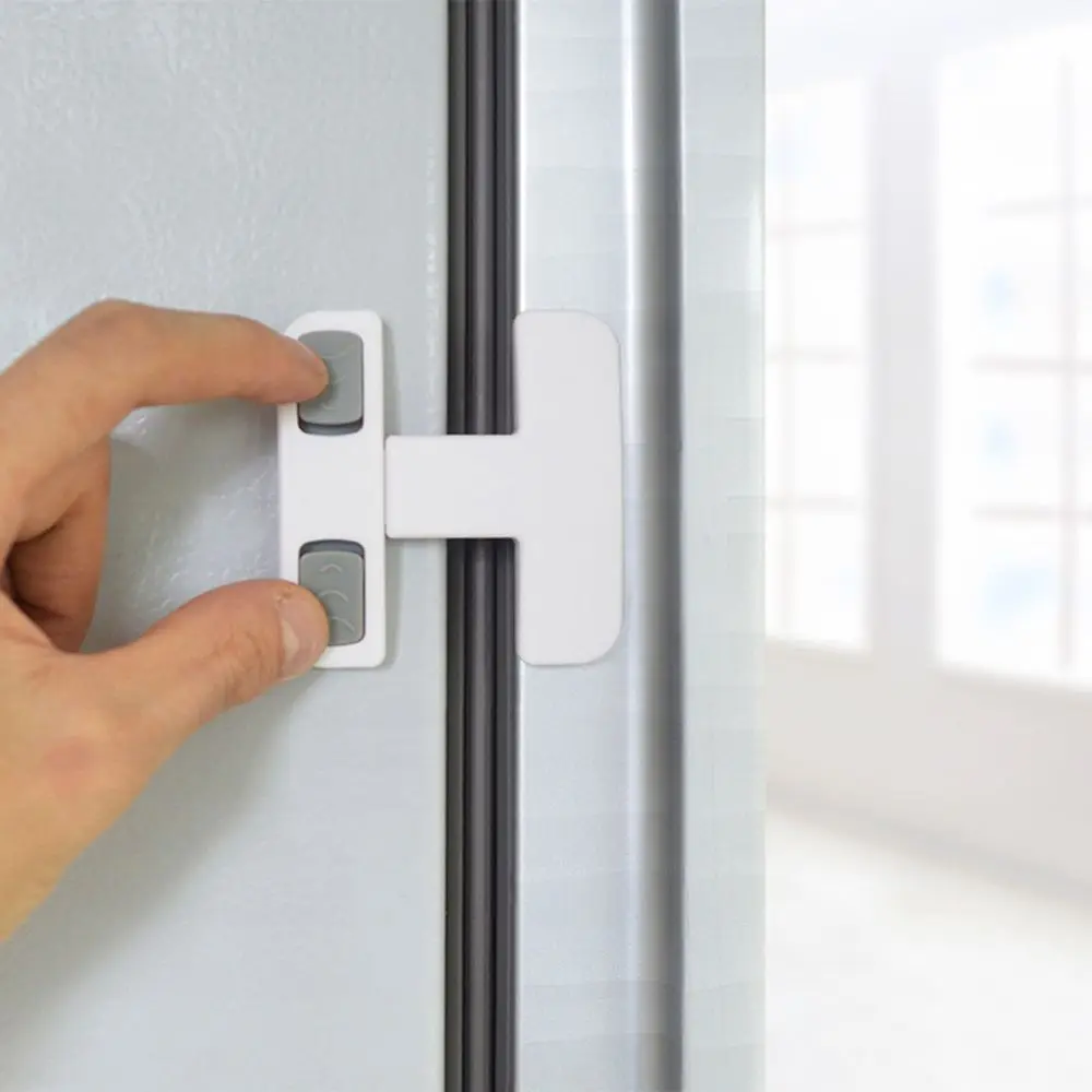 1pcs Home Refrigerator Fridge Freezer Door Lock Latch Catch White -  Furniture Bolts - AliExpress
