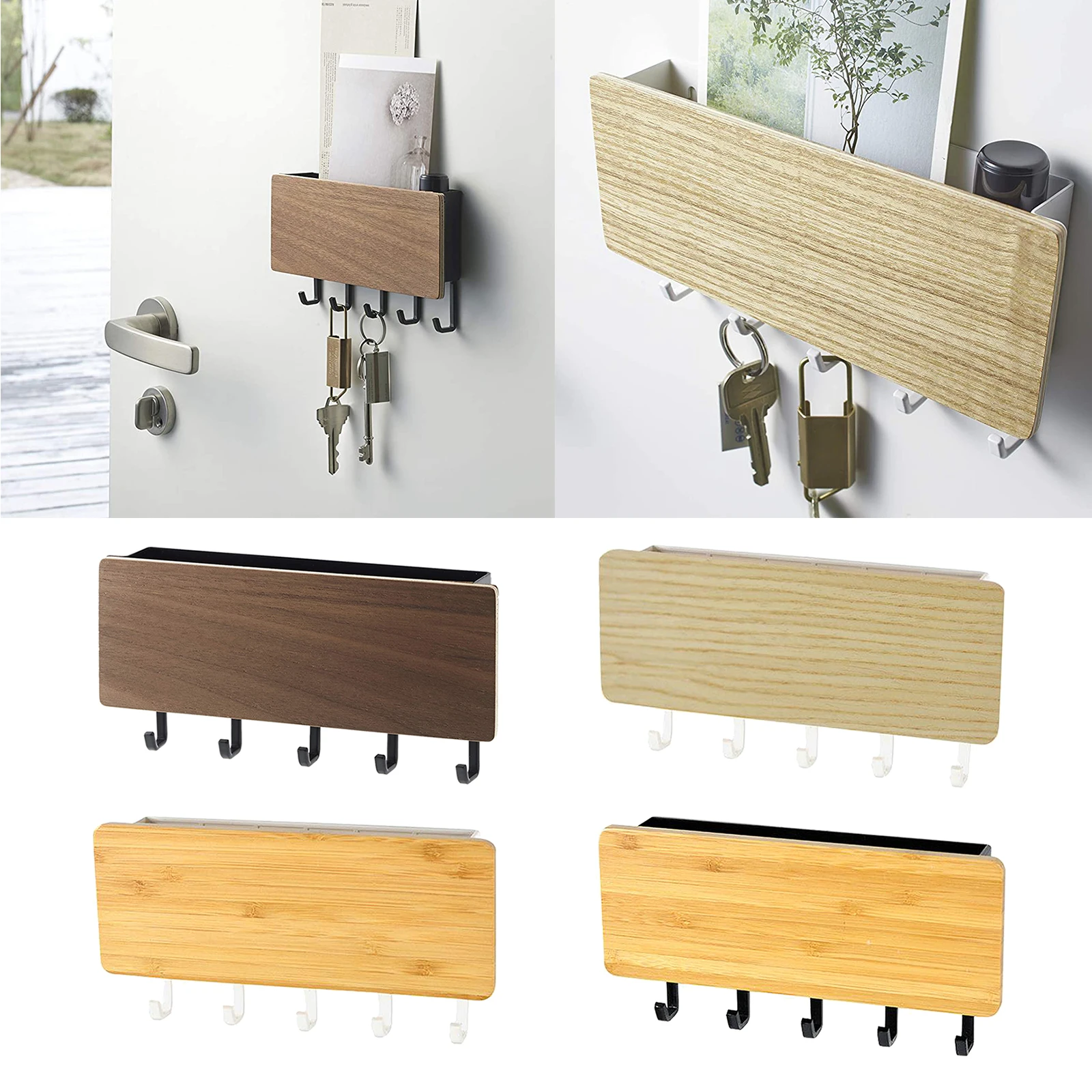 Wall Hook Dog Leash Key Holder Mail Organizer Home Organiser for Entrance Room Wall Hook Dog Leash Key Holder Mail Organizer Home Organiser for Entrance Room