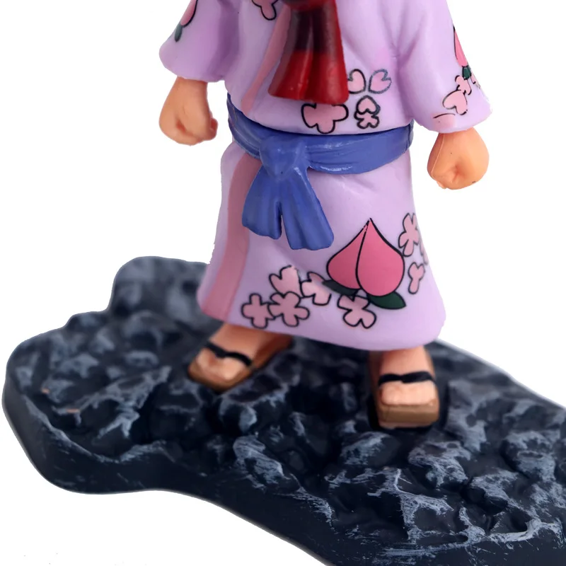 

One Piece guang yue Peach Help momosuke GK Wretched Version Peach And Country Garage Kit Model