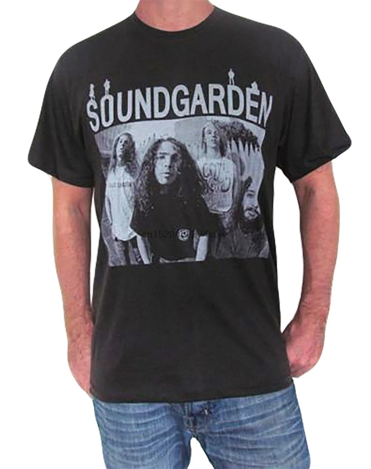 Для мужчин летняя футболка Soundgarden Мужчин's короткий рукав Футболка | Мужская