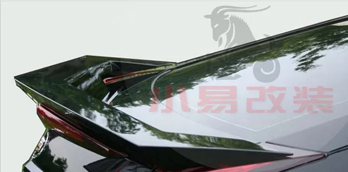 Подходит для Cadillac CTS-V CTS COUPE 2 двери модифицированный Карбон волокно заднее крыло задний спойлер крыло