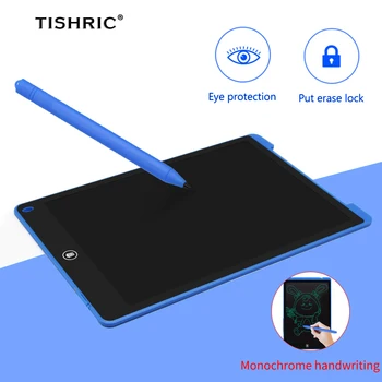 

TISHRIC 12 Inch LCD Writing Tablet Drawing Board LCD Erasing Drawing Tablet With Screen Electronic Blackboard Tablet For Drawing