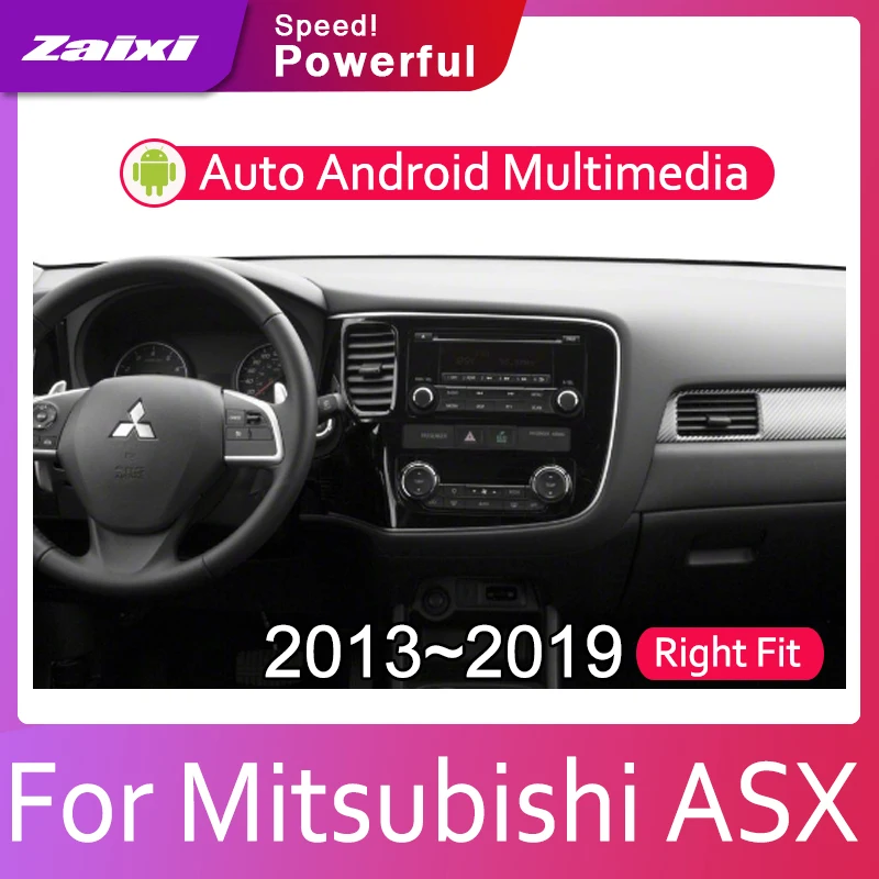 Android 8 ядро для Mitsubishi ASX 2013 автомобиль радио BT 3G4G WI-FI AUX USB gps Navi мультимедиа